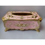 Tissue Box holder Rose pattern design