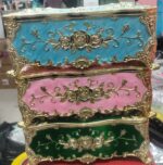 Tissue Box holder Rose pattern design - Image 2
