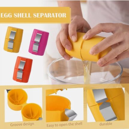 Egg Cracker Tool Egg Breaker Manual Shell Separator Opener Kitchen Tools for Egg