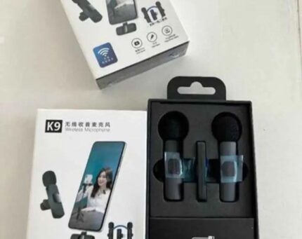K9 wireless double microphone