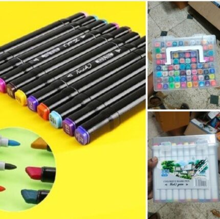 Double Ended Alcohol Touch Marker set( 80 pcs)