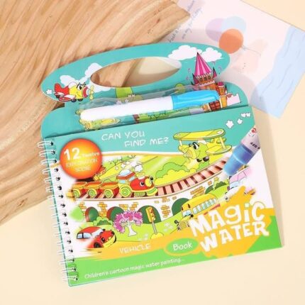 Magic Water Drawing Book