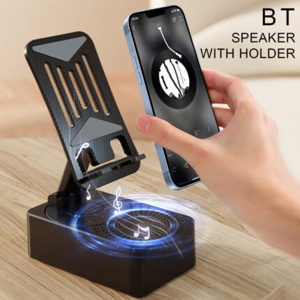 Bluetooth speaker with Powerbank and mobile stand
