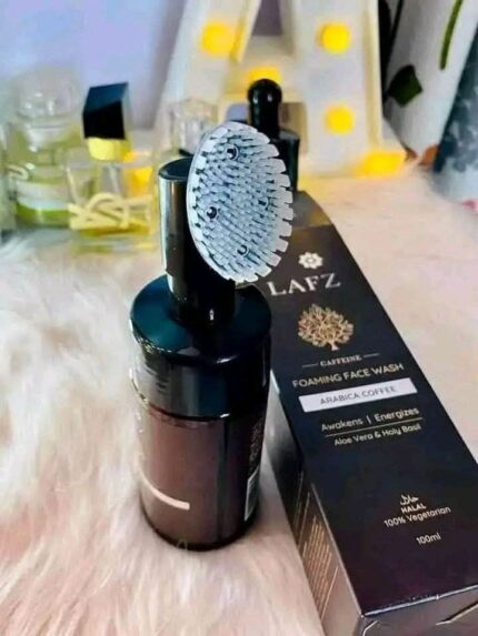 Lafz Foaming Face Wash with Arabica Coffee.