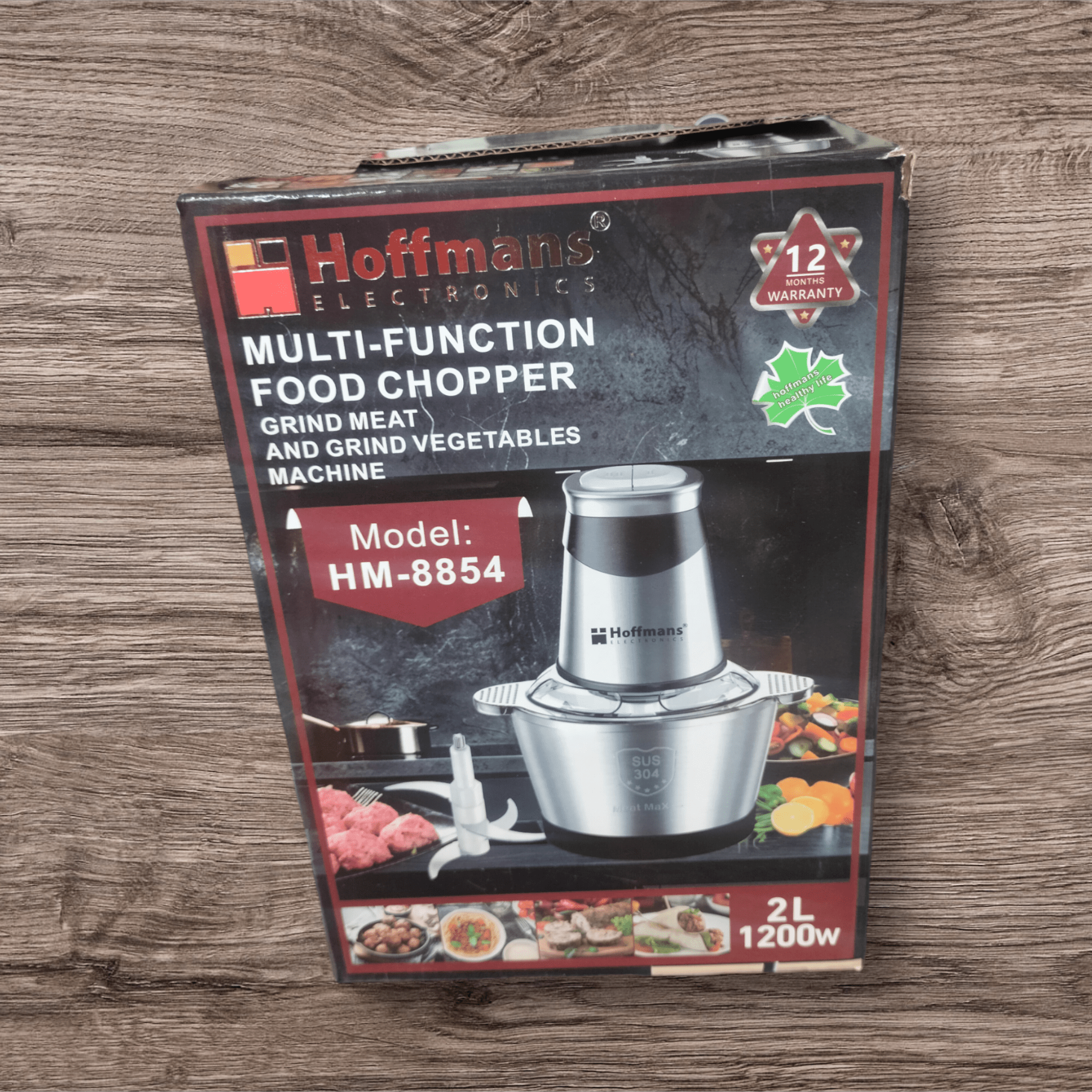 1000021243.png hoffmans Food Chopper, model HM-8854 - Image 1