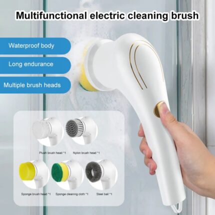 Electric Dish Washers Cleaning Brush 5-in-1