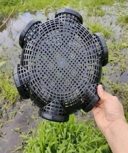 6 hole fish cage