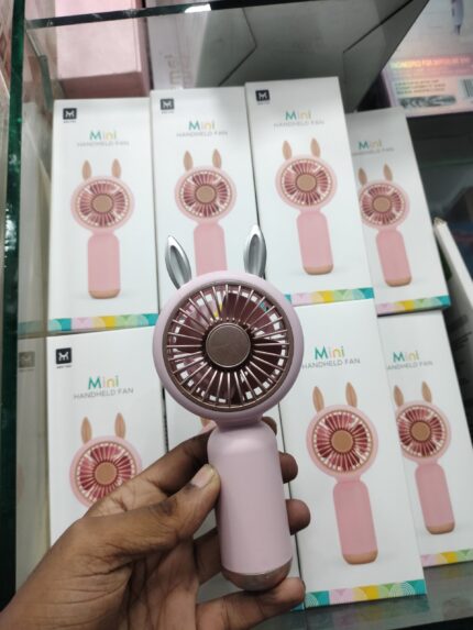 Portable hand fan