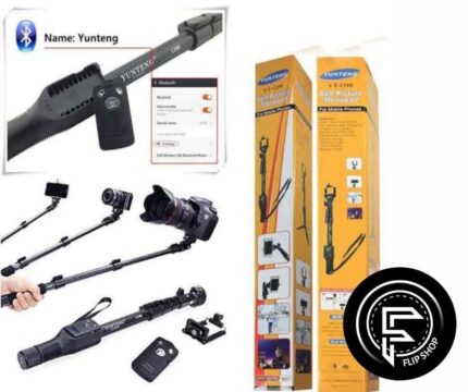 Yunteng YT 1288 Bluetooth Selfie Stick –With remote