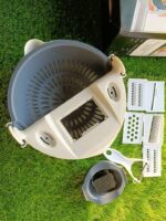 Multi-Functional Kitchen Wet Basket Vegetable Cutter - Image 2