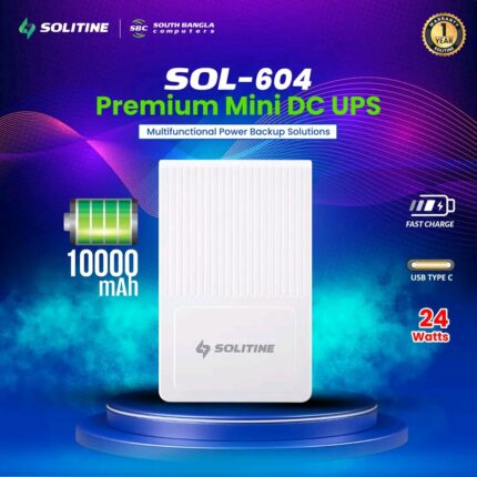 SOLITINE Premium Mini DC ups 604