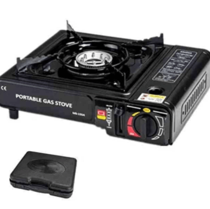 Potable mini gas stove with bottle