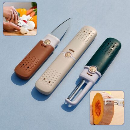 Kitchen Knife Peeler Portable Knife for Fruits and Vegetable