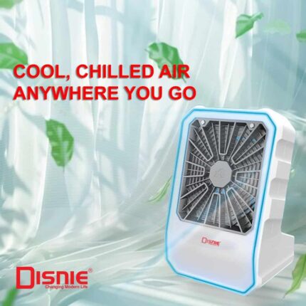 Disnie AC/DC Personal Powerful Portable Rechargeable Electric Hand Held Fan Mini Fan With Water Mist