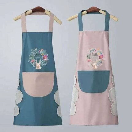 Fashionable Household Kitchen Waterproof And Oil- resistant Hand Apron