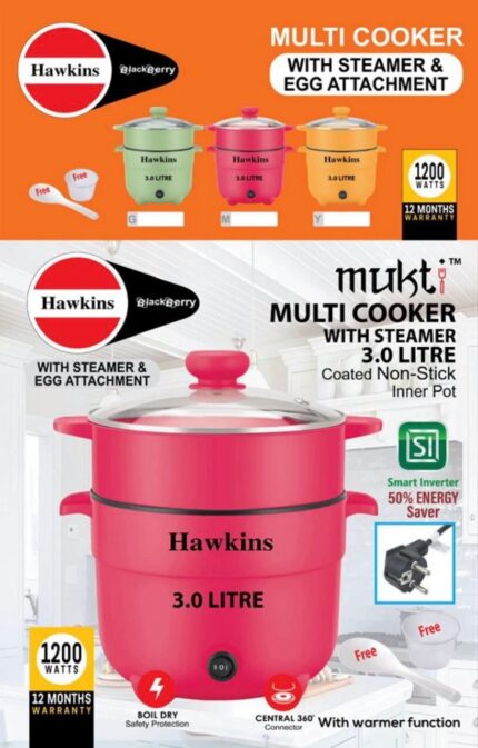3.0 Litre Hawkins multi cooker