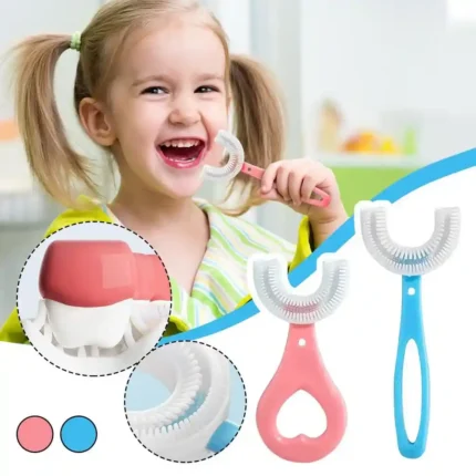 Baby u shape toothbrush