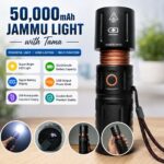 50,000mAh Rechargeable LED Flashlight - Image 2