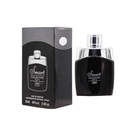 Smart Collection" No. 343 Eau de Parfum, a fragrance for men inspired by Montblanc Legend