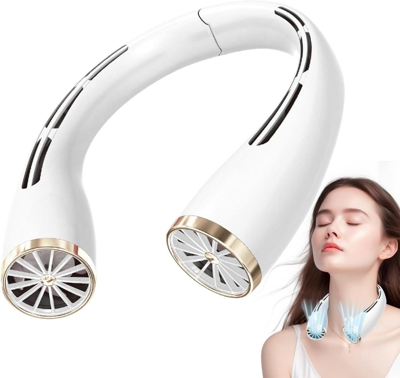 Portable-Mini-Hanging-Neck-Fan Portable Mini Hanging Neck Fan - Image 1