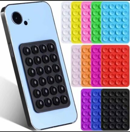 Silicone Suction Phone Holder(2 pc)