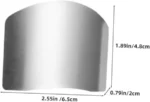 ২পিস Stainless Finger Protectors for Cutting (২ পিস) - Image 3