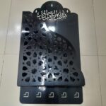 Personalized Metal Quran Box for Wall with Hangers - Image 3