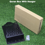 Personalized Metal Quran Box for Wall with Hangers - Image 4
