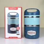 2.5 Layers 1.13L Stainless Steel Lunch Box - Image 3