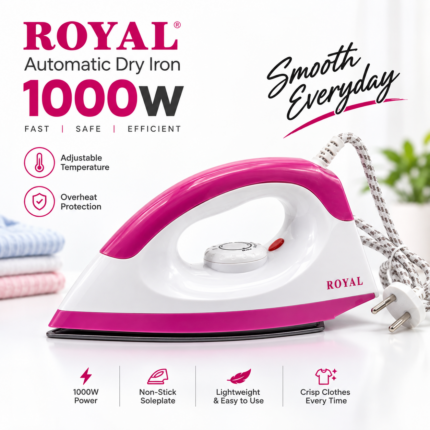Royal Automatic Dry Iron 1000W