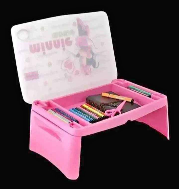 Portable Baby Desk Multi-Functional Kids Study Table with Storage
