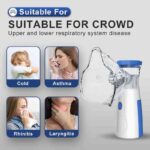 Portable Mesh Nebulizer Machine – Handheld Ultrasonic Inhaler for Kids & Adults - Image 4