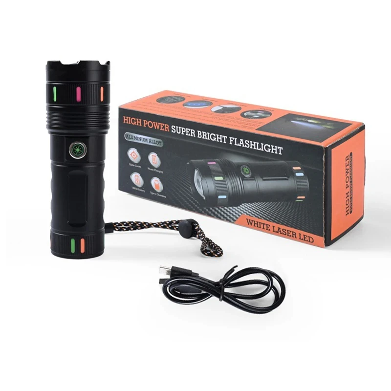 product_20260612085616_918885 High Power Super Bright Flashlight জুম লাইট - Image 1