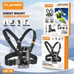 PLOKAMA CX10 Adjustable Chest Strap Phone Mount Holder for Vlogging, Cycling, Hiking & Outdoor Shooting - Image 3