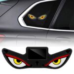 Solar Devil Eyes LED Car/Bike Window Light with Motion Sensor & USB-C Charging - Image 4
