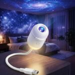 USB 2-in-1 Galaxy Projector Night Light - Image 6